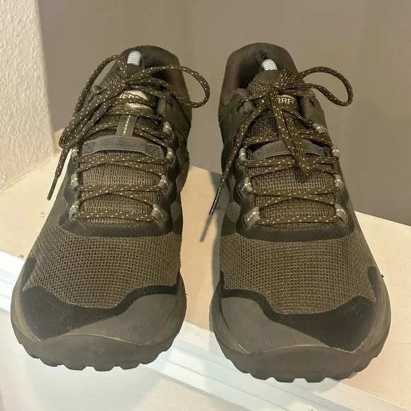MERRELL Men's Nova 3 Low Dark Olive Tactical Boots (J005047) Men’s Sz 10.5 - Picture 7 of 12